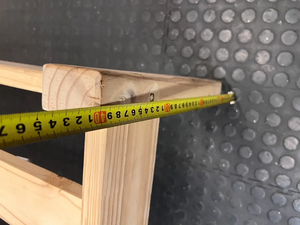 Solid Pine 3/4 Bed Frame — Mattress Marks and Dust S - 2ndhandwarehouse.com