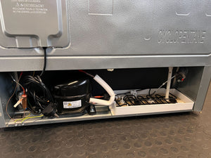 Spacious Grey Hisense Side-by-Side Fridge with Water Dispenser - REDUCED