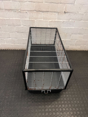 Spacious & Secure Pet / Small Animal Cage - Some rusting - 2ndhandwarehouse.com