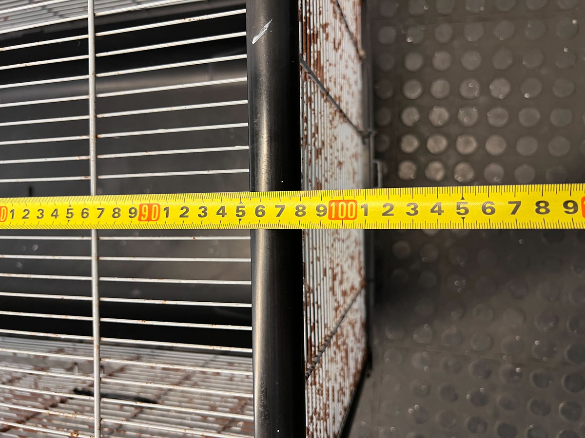 Spacious & Secure Pet / Small Animal Cage - Some rusting - 2ndhandwarehouse.com
