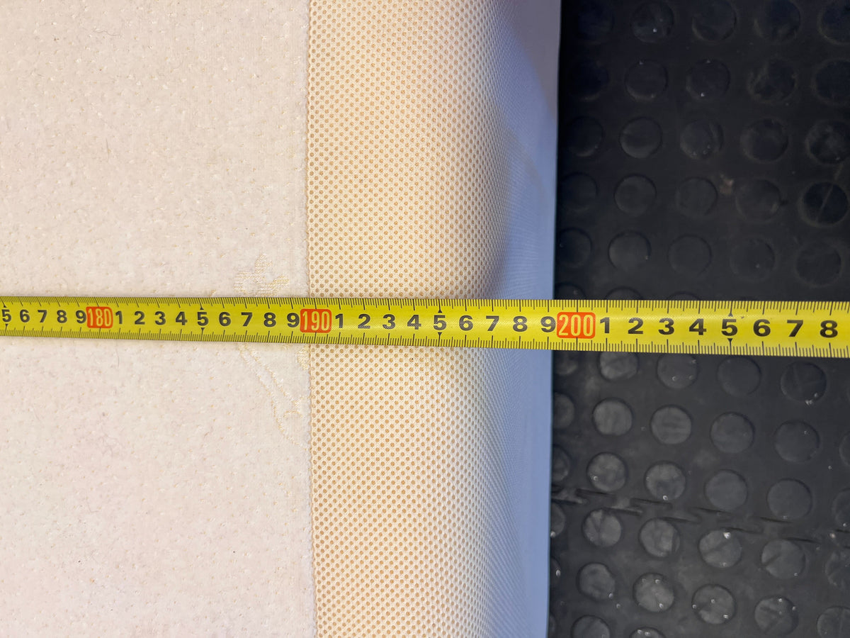 Tempur Memory Foam Mattress- Cream/Off-White Foundation