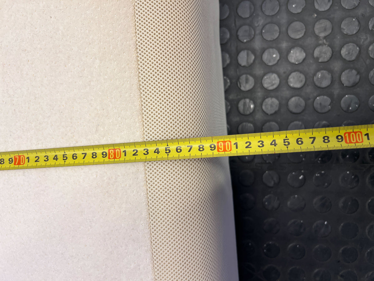 Tempur Memory Foam Mattress- Cream/Off-White Foundation