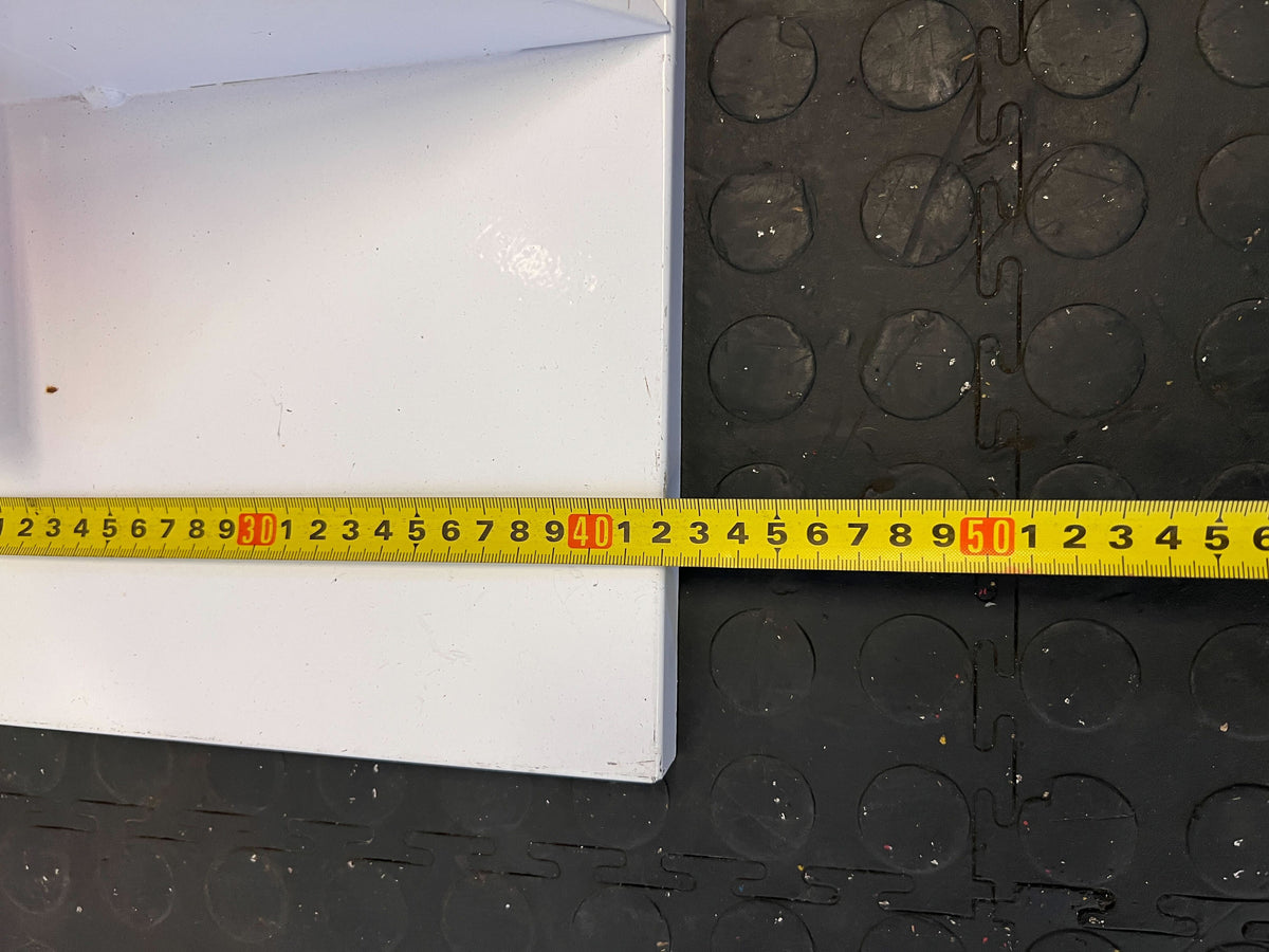 Sturdy White Hand Sanitizer Stand with Signage