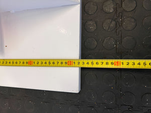 Sturdy White Hand Sanitizer Stand with Signage