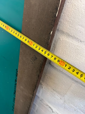 Stylish Burgundy Studded Square Wall Mirror 117 x 95cm