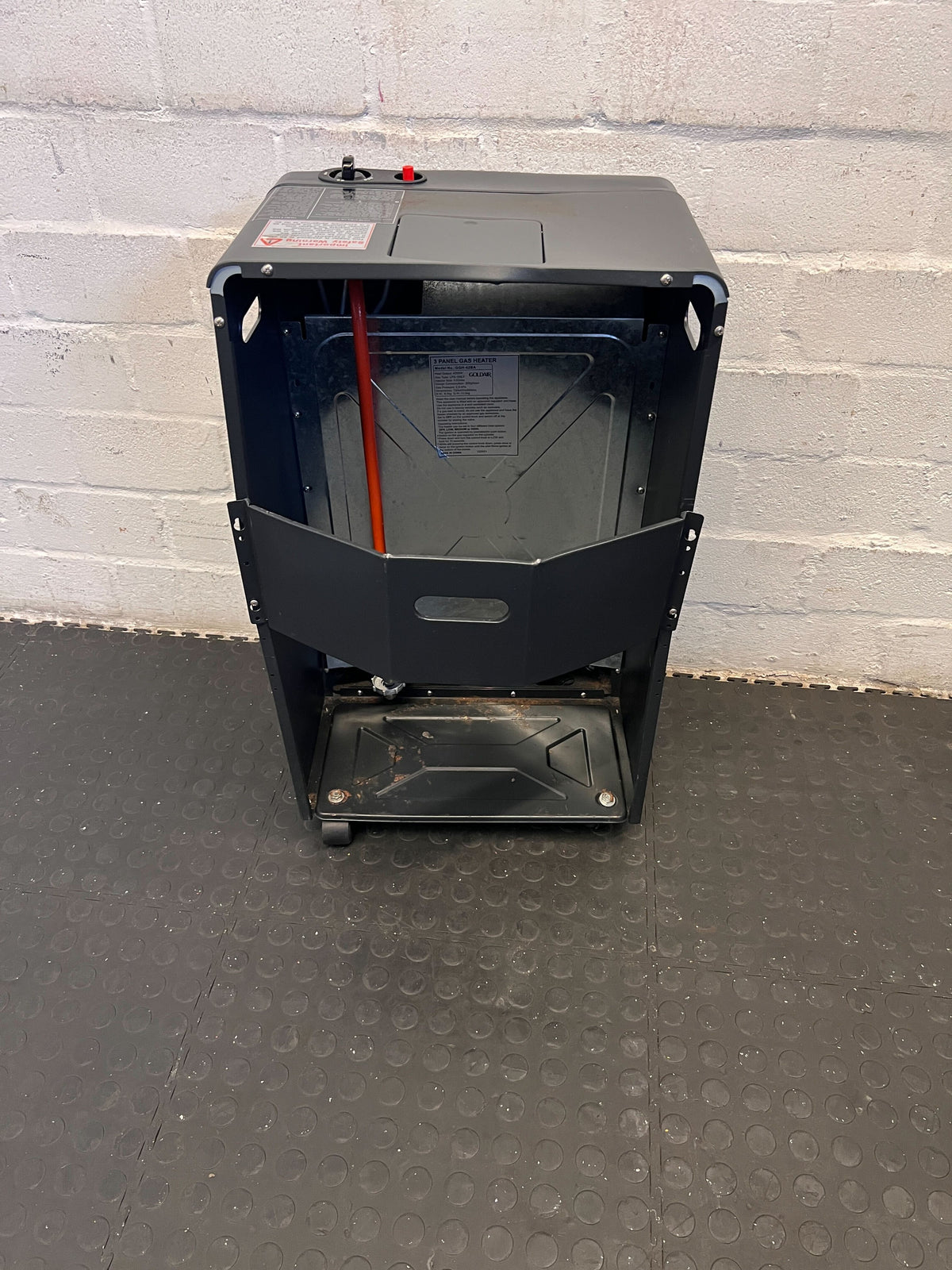 Goldair Portable Gas Heater - Compact, Black, Minor Scratches