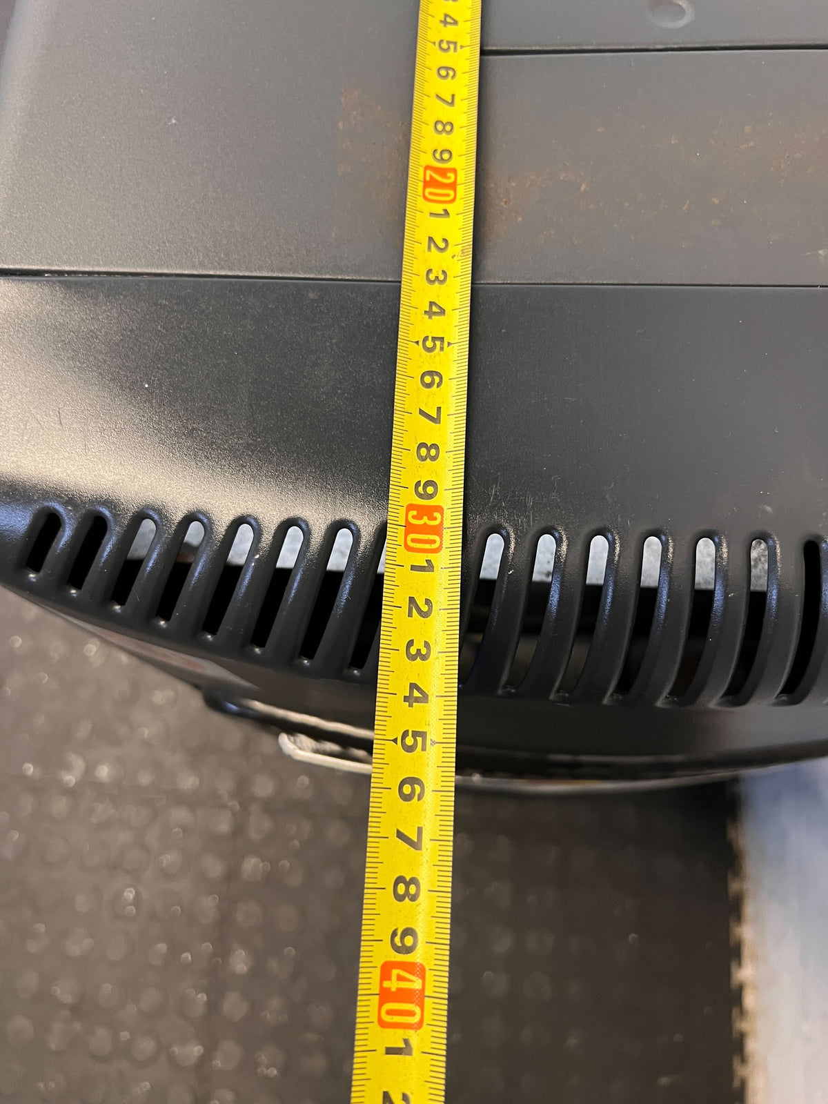 Goldair Portable Gas Heater - Compact, Black, Minor Scratches