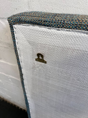 Stylish Grey Fabric Queen Headboard -180 x 90cm - REDUCED