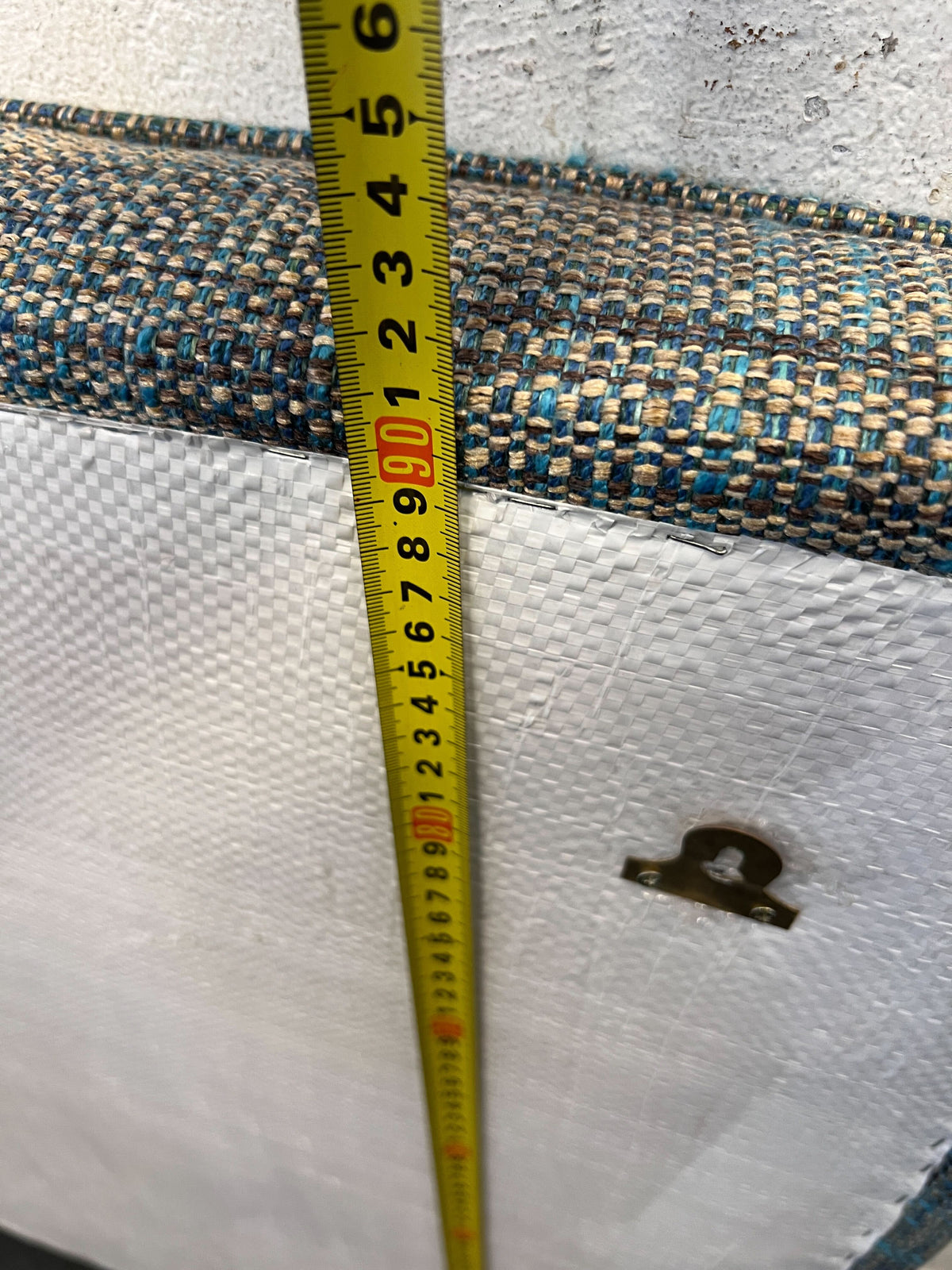 Stylish Grey Fabric Queen Headboard -180 x 90cm - REDUCED