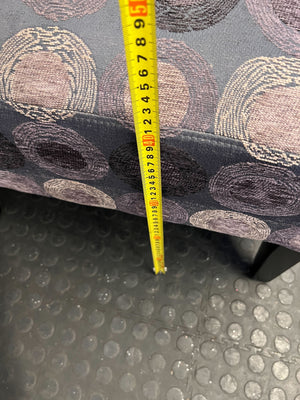 Stylish Patterned Slipper Chair - Modern Accent Seating - 2ndhandwarehouse.com