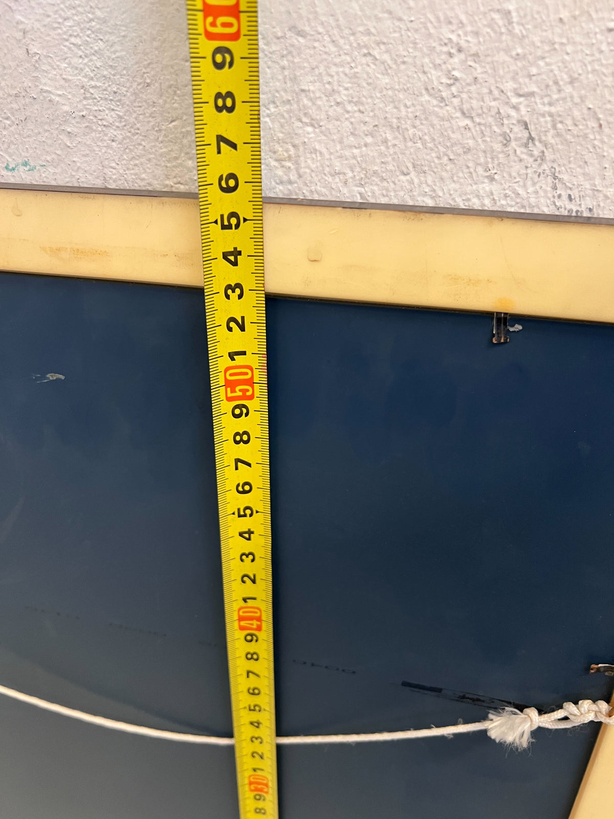 Stylish Square Black Framed Mirror – Minor Wear