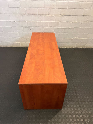 Stylish Wooden Sideboard with Glass Doors – Slight Scratches - REDUCED