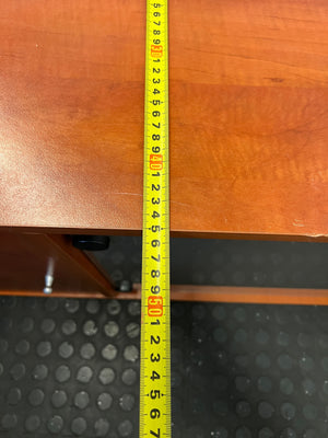 Stylish Wooden Sideboard with Glass Doors – Slight Scratches - REDUCED