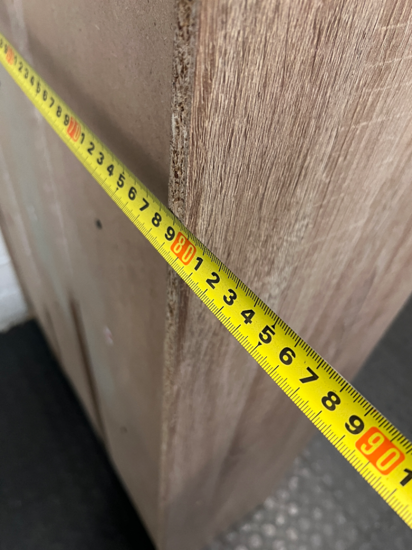 Tall 8-Cubby Bookshelf in Light Oak Finish