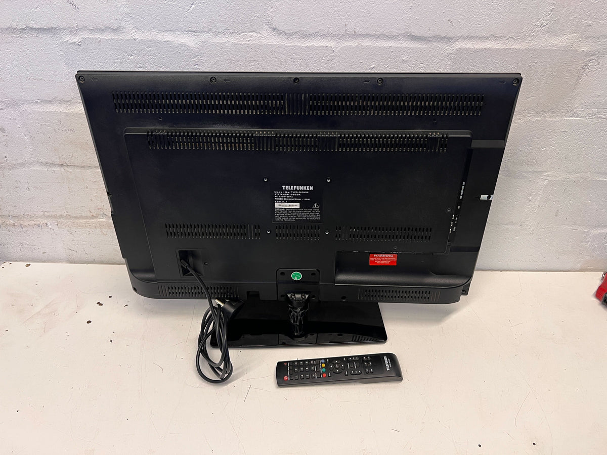 Telefunken 26-Inch Black LED TV with Remote