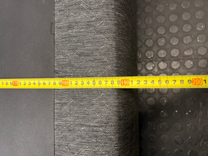 Textured Grey Upholstered Bed Base — Fair Used Condition - 2ndhandwarehouse.com