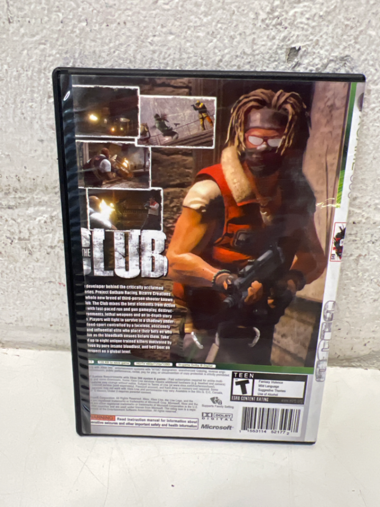 The Club (Xbox 360) - Pre-Owned, No Manual - 2ndhandwarehouse.com