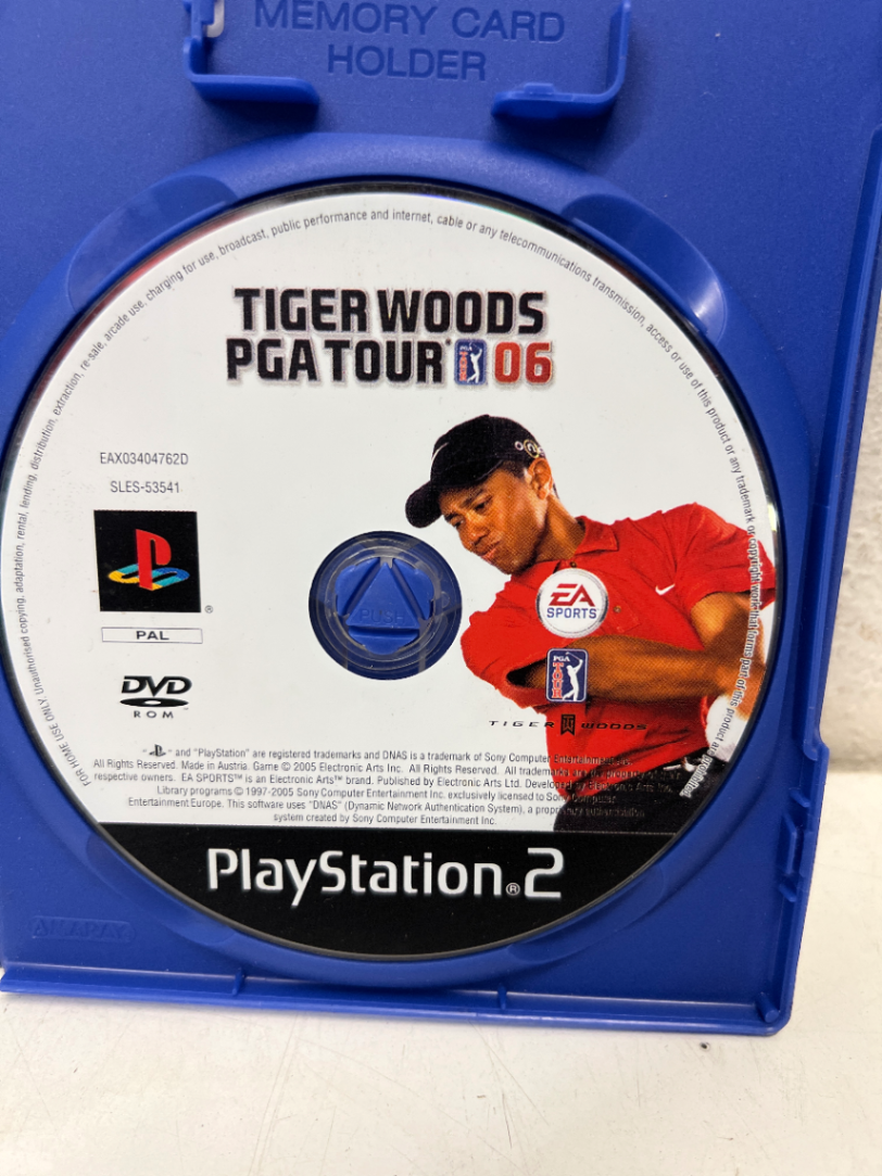 Tiger Woods PGA Tour 06 (PS2) - Damaged Cover Art - 2ndhandwarehouse.com