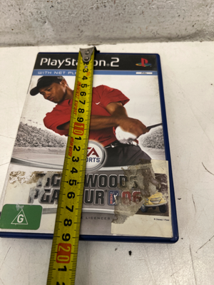 Tiger Woods PGA Tour 06 (PS2) - Damaged Cover Art - 2ndhandwarehouse.com