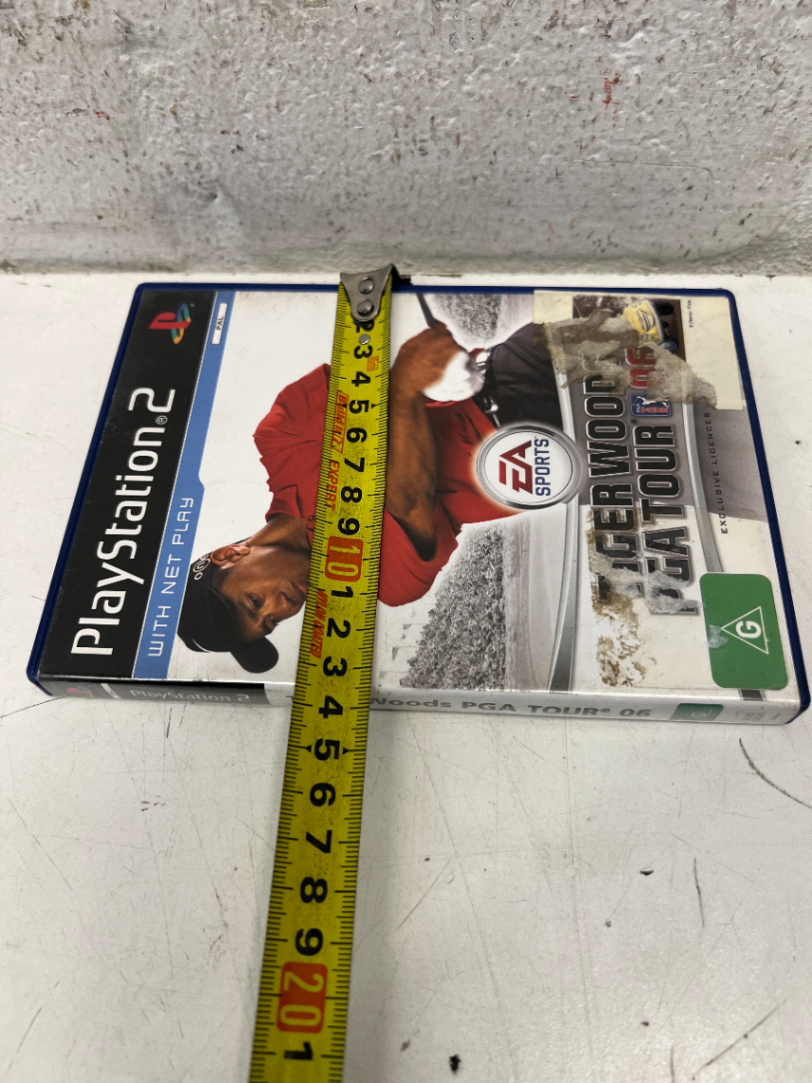 Tiger Woods PGA Tour 06 (PS2) - Damaged Cover Art - 2ndhandwarehouse.com