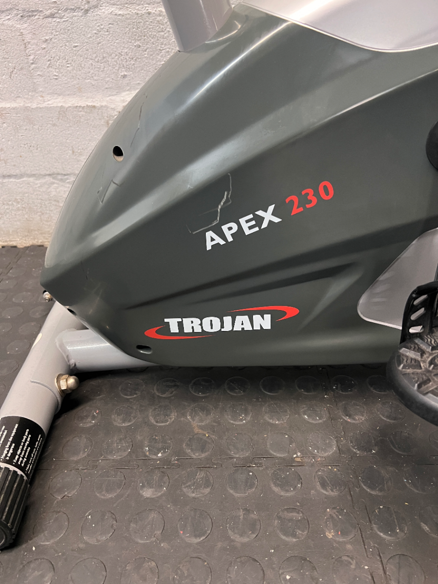 Trojan Apex 230 Exercise Bike - Minor Cosmetic Crack - 2ndhandwarehouse.com