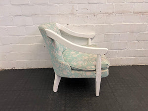 Turquoise Armchair - PRICE DROP