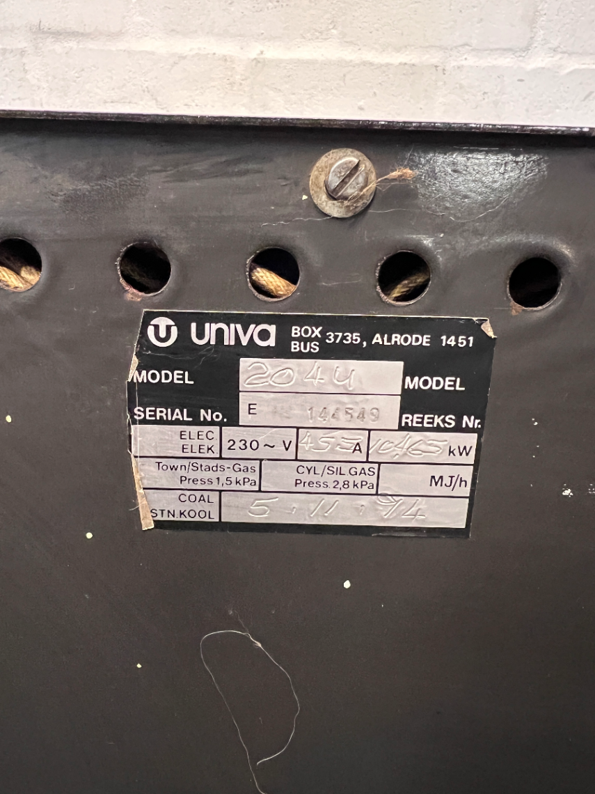 Univa 4-Plate Electric Stove - Failed Testing / Heavy Rusting - 2ndhandwarehouse.com