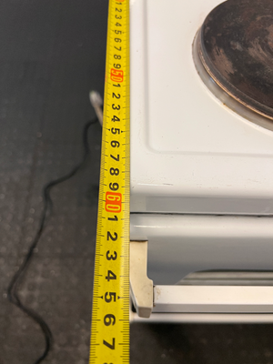 Univa 4-Plate Electric Stove - Failed Testing / Heavy Rusting - 2ndhandwarehouse.com