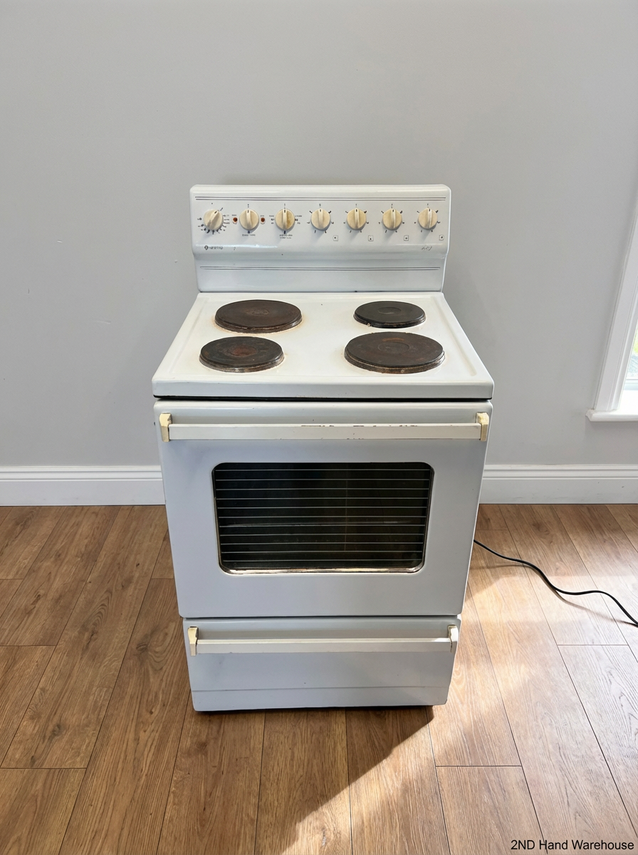 Univa 4-Plate Electric Stove - Failed Testing / Heavy Rusting - 2ndhandwarehouse.com