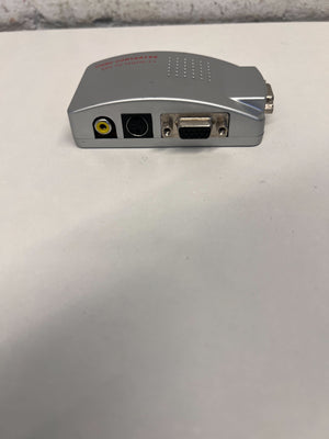 🖥️ VGA to Video Converter - Compact, Gray, Minor Scratches - 2ndhandwarehouse.com