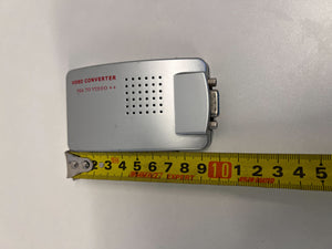 🖥️ VGA to Video Converter - Compact, Gray, Minor Scratches - 2ndhandwarehouse.com