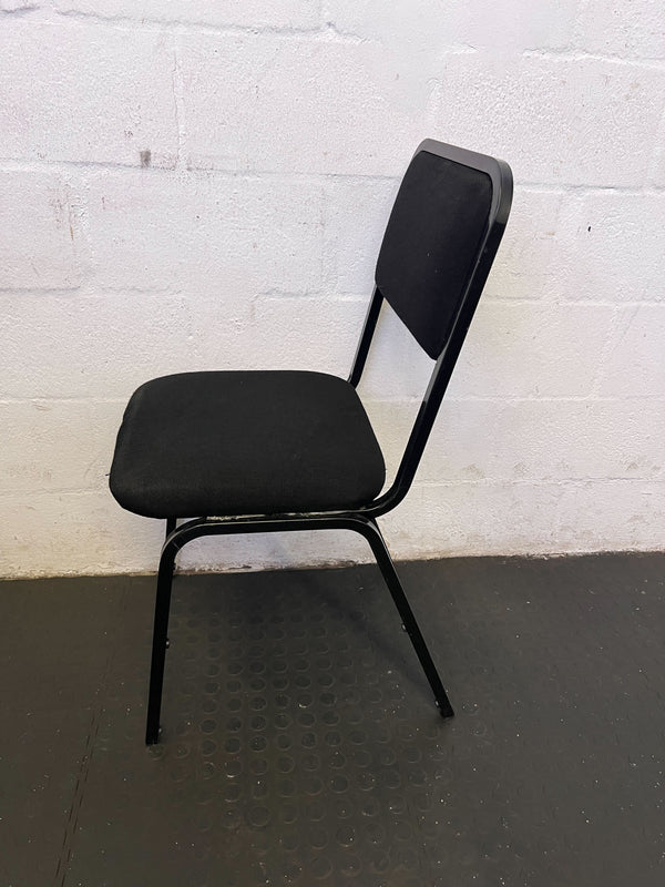 Versatile Black Stackable Utility Chair | 2ndhandwarehouse.com