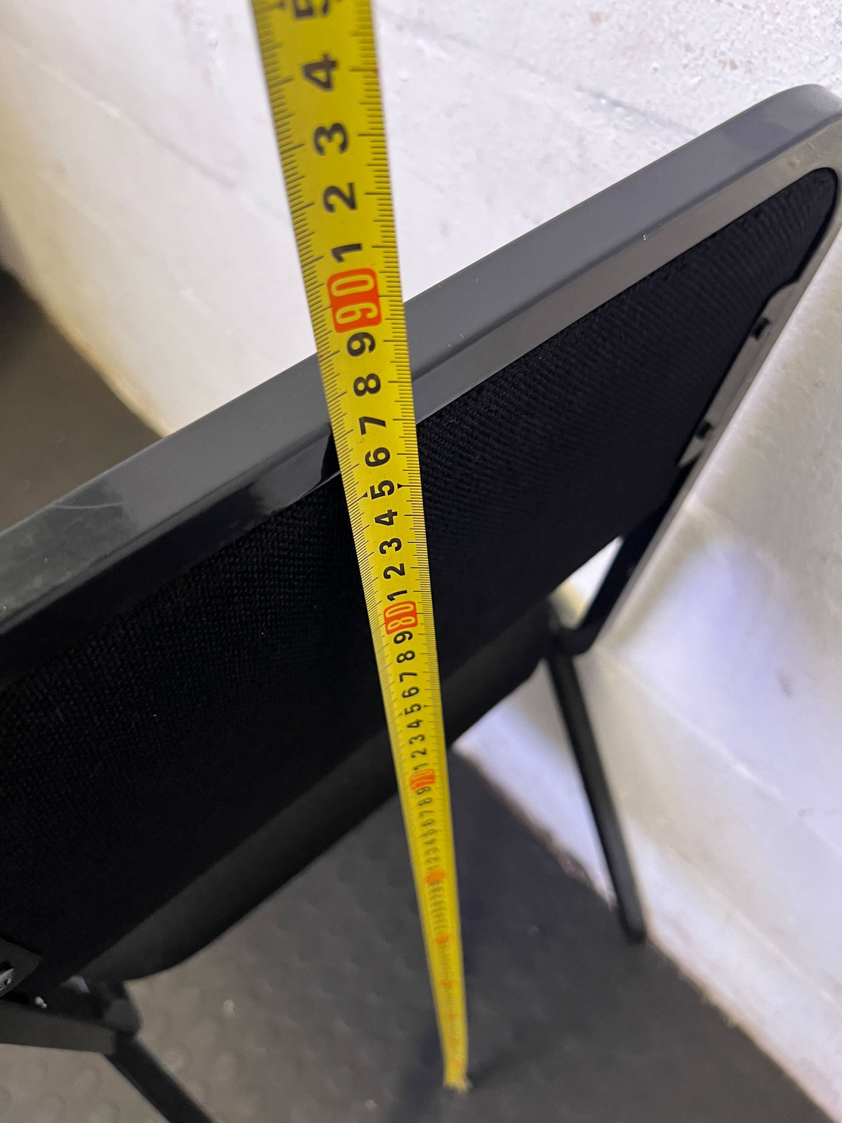 Versatile Black Stackable Utility Chair