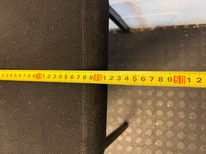 Versatile Black Upholstered Office/Dining Chair - 2ndhandwarehouse.com