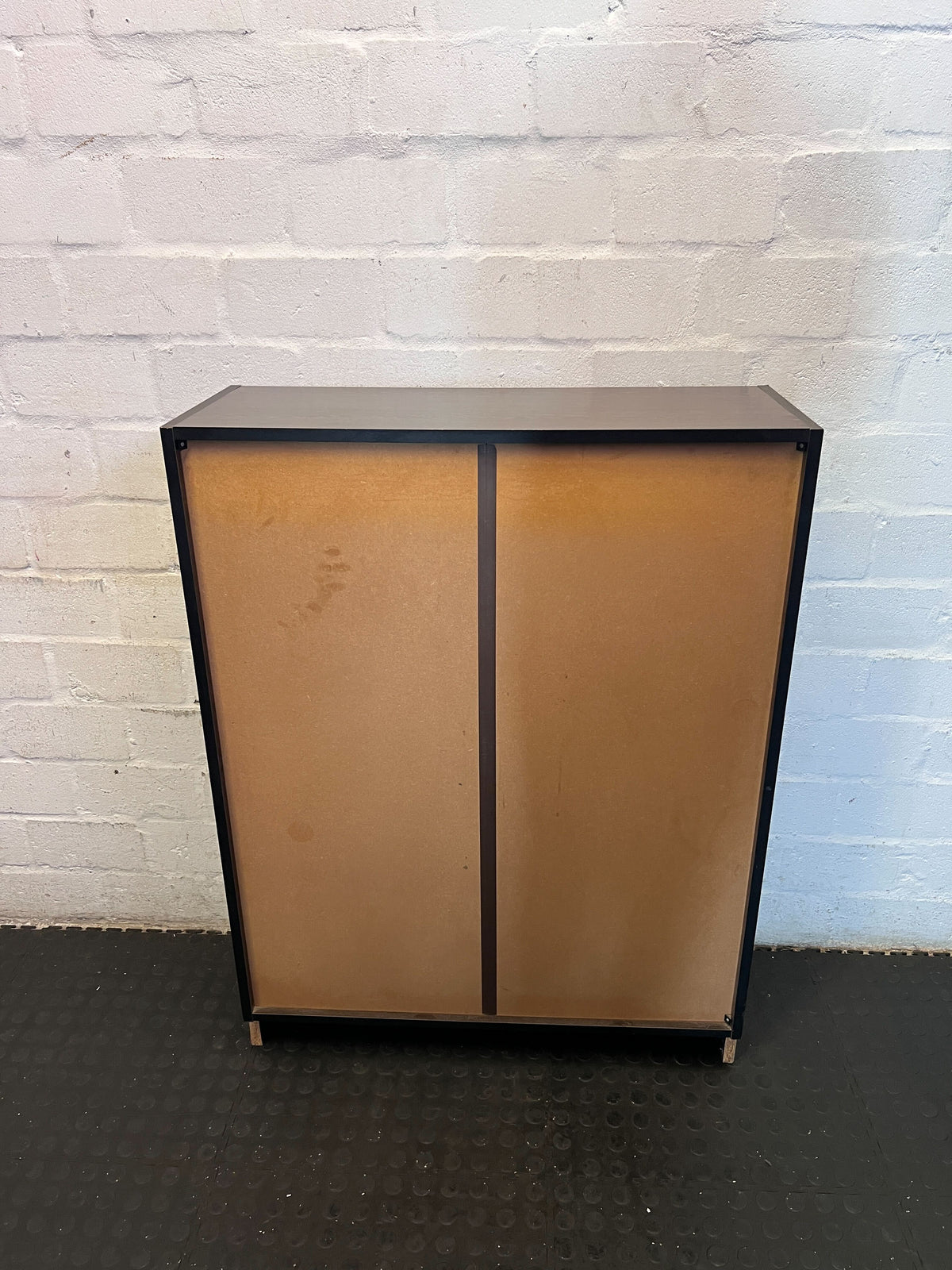 Versatile Dark Wood 4-Tier Bookshelf 80 by 30