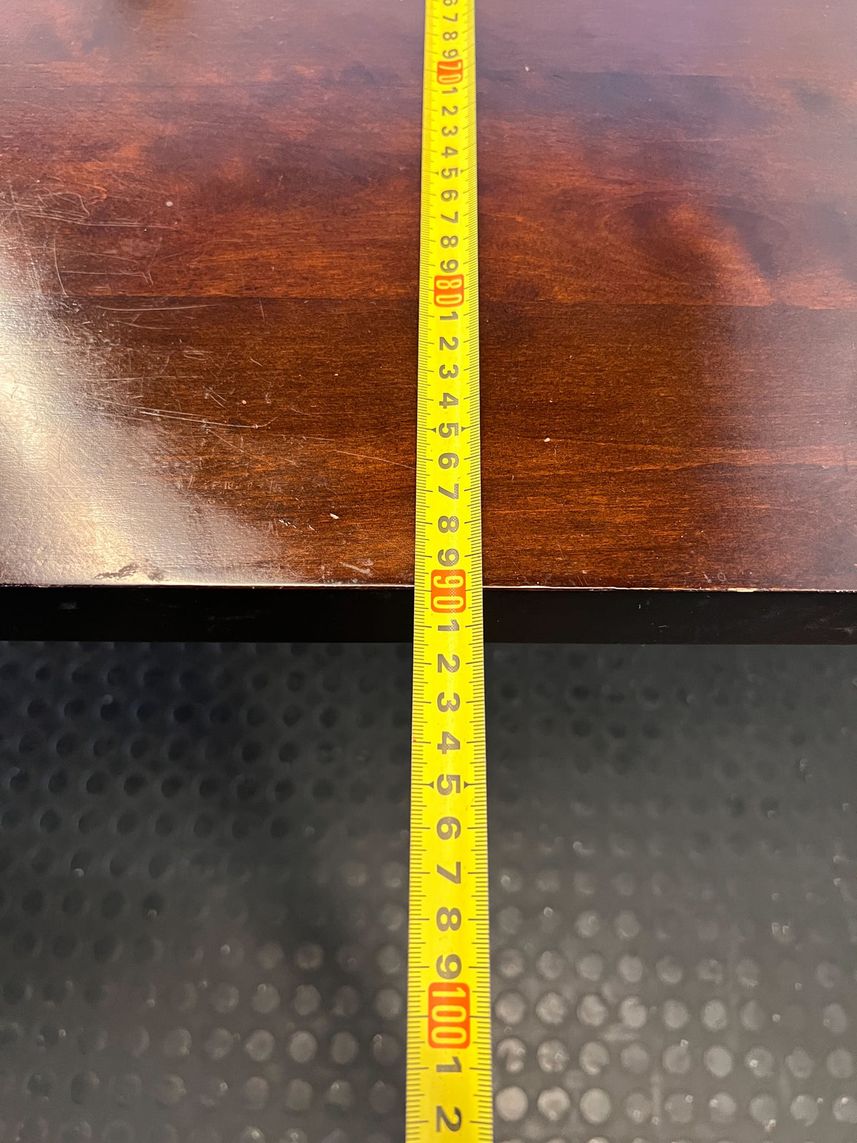 Versatile Dark Wood Dining / Boardroom Table - 2ndhandwarehouse.com