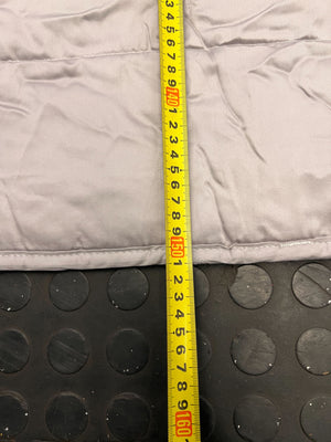 Versatile Grey Quilted Blanket/Duvet with Storage Bag - 2ndhandwarehouse.com