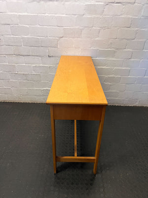 Versatile Light Wood Desk with Drawers - Fair used - 2ndhandwarehouse.com