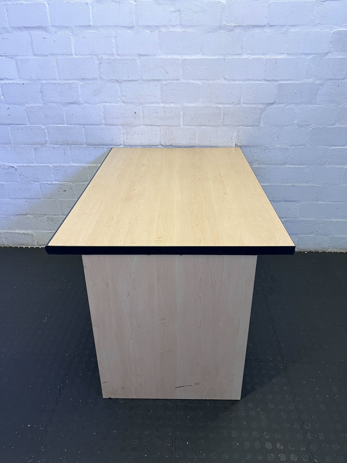 Versatile Light Wood Effect Training or Small Office Desk - 2ndhandwarehouse.com