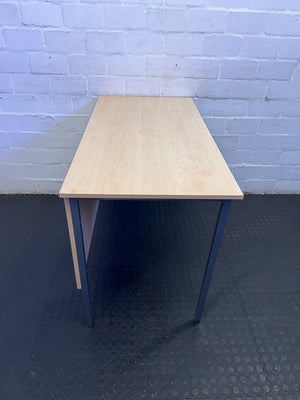 Versatile Light Wood Office Desk