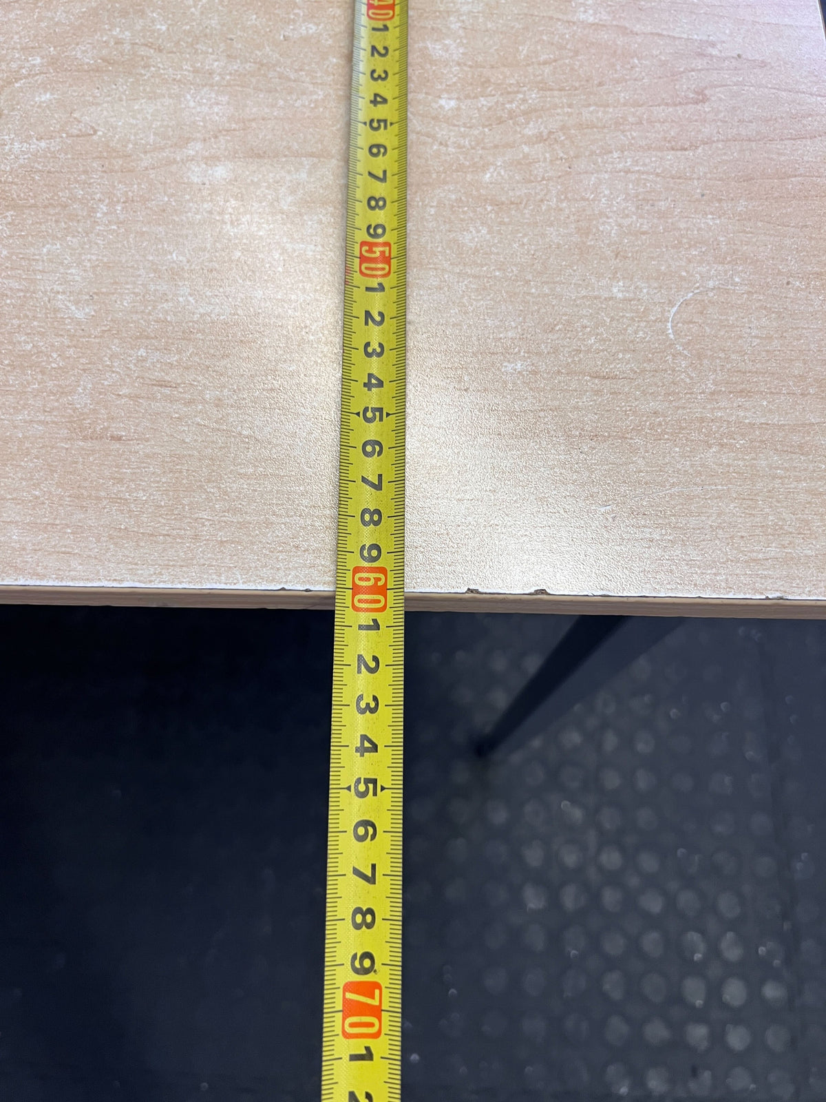 Versatile Light Wood Office Desk