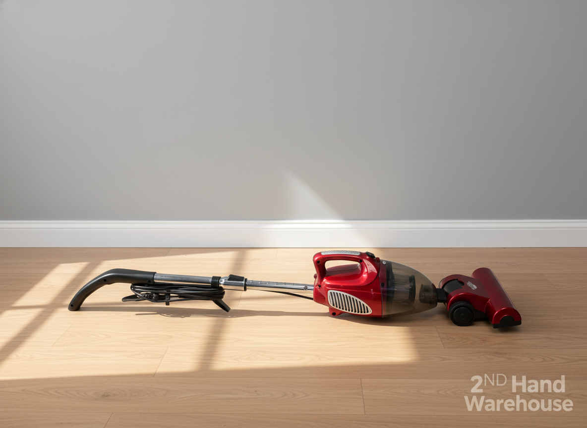 Versatile Red Stick Vacuum Cleaner - Lightweight & Efficient