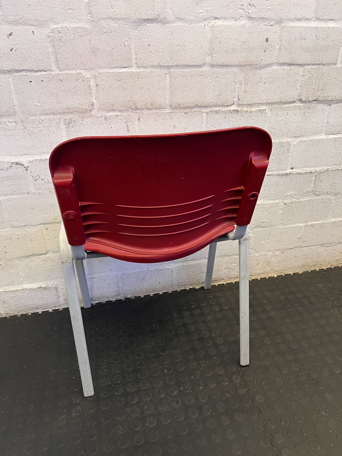 Versatile Retro Red Utility Chair