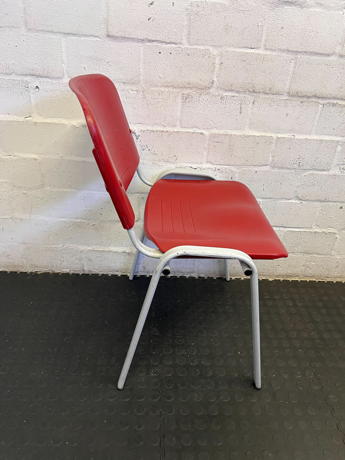Versatile Retro Red Utility Chair