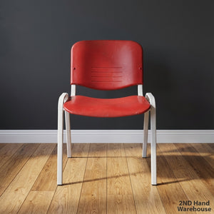 Versatile Retro Red Utility Chair