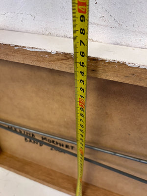 Vibrant Abstract Red Wall Art Panel