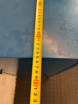 Vibrant Blue Metal Storage Cabinet Locker