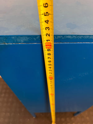 Vibrant Blue Metal Storage Cabinet Locker