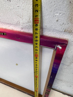 Vibrant Mountain Sunset & Rhododendron Canvas Art - 2ndhandwarehouse.com