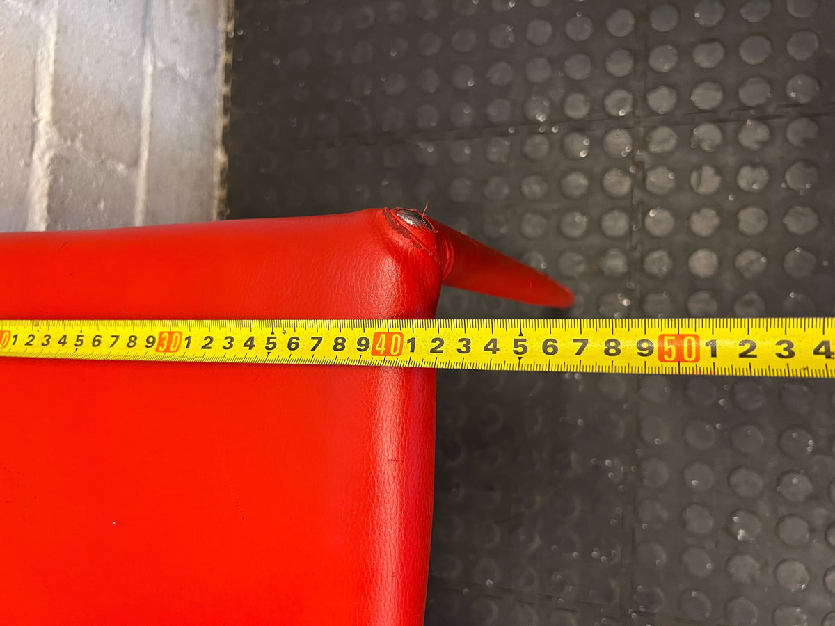 Vibrant Red Modern Dining & Accent Chair - 2ndhandwarehouse.com